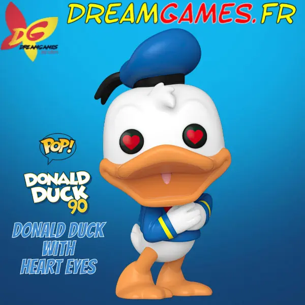 Figurine Funko Pop Donald Duck with Heart Eyes 1445