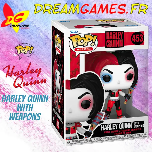 Figurine Funko Pop Harley Quinn with Weapons 453