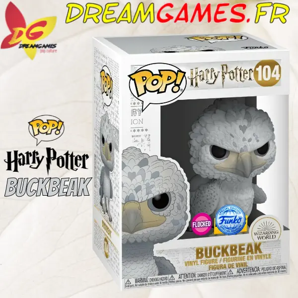 Figurine Funko Pop Buckbeak Flocked 104 Harry Potter (Not mint)