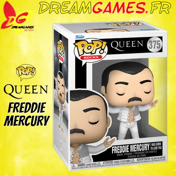 Funko Pop Freddie Mercury I Was Born to Love You Queen 375