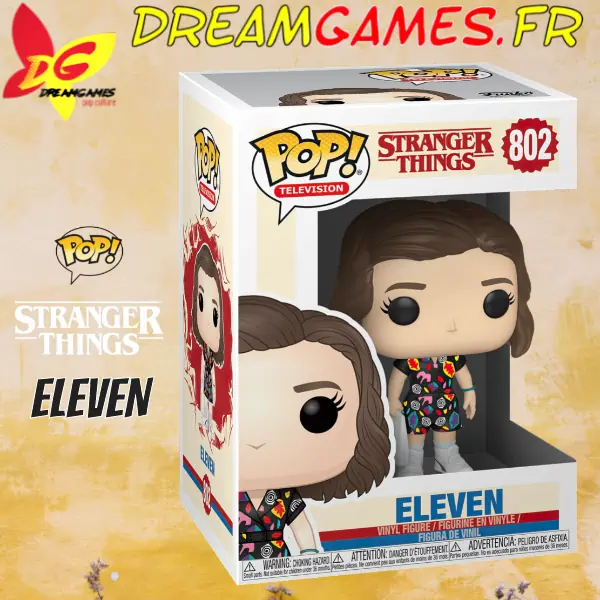 Figurine Funko Pop Eleven Mall Outfit Stranger Things 802