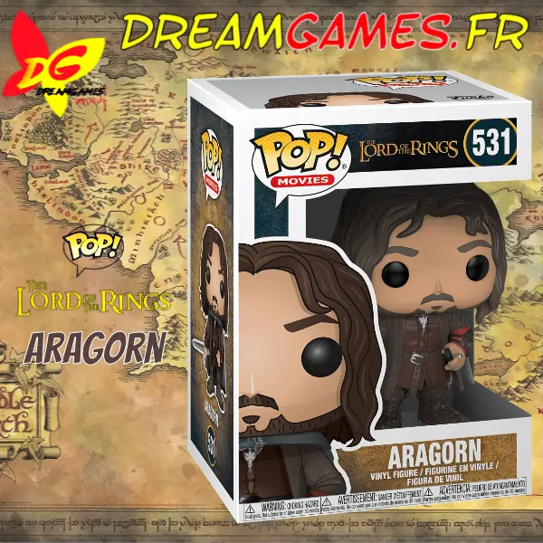 Figurine Funko Pop Aragorn 531 The Lord of the Rings
