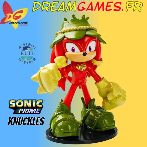 Sonic Prime Knuckles Amy 2 Pack Collectible Figures