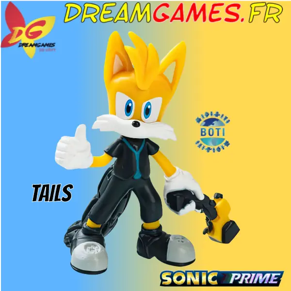 Sonic Prime Tails Rouge 2 Pack Collectible Figures
