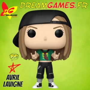Découvrez la figurine Funko Pop Avril Lavigne 390, une représentation détaillée de la célèbre chanteuse canadienne. Un must-have pour les collectionneurs et fans d'Avril.