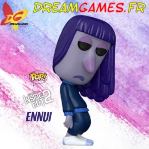 Découvrez la figurine Funko Pop Ennui 1448 de Inside Out 2, parfaite pour les collectionneurs et les fans du film.