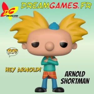 Découvrez la Funko Pop Arnold Shortman de Hey Arnold, une figurine incontournable pour tous les fans de la série animée.