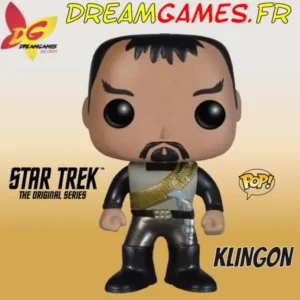 Voici une figurine Funko Pop Klingon Star Trek, parfaite pour les fans de la série. Ajoutez cette pièce unique à votre collection de Star Trek.