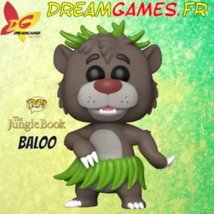 Découvrez la figurine Funko Pop Baloo Hula, représentant le célèbre ours dansant de Disney. Un ajout ludique et coloré pour votre collection.