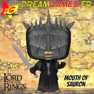 Image de la figurine Funko Pop Mouth of Sauron, représentant le personnage emblématique de l'univers du Seigneur des Anneaux.