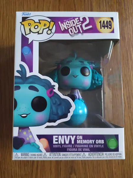 Figurine Funko Pop Envy on Memory orb 1449 Inside Out 2 (Not mint) - Image 4