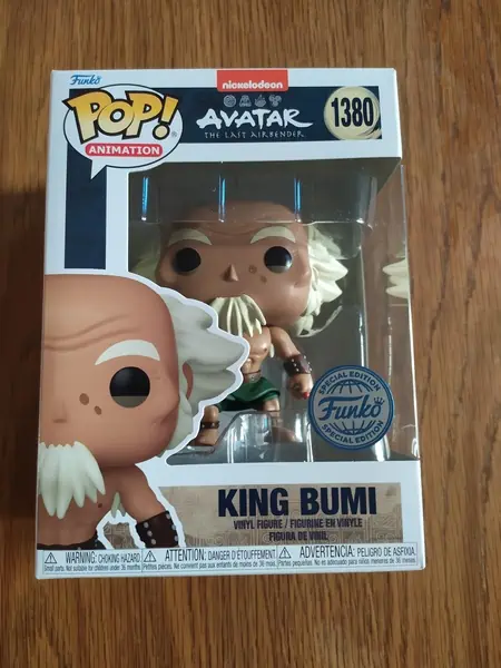 Figurine Funko Pop King Bumi 1380 Avatar The Last Airbender - Image 4