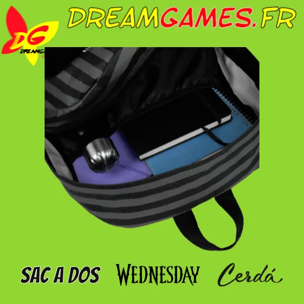Wednesday Sac à Dos Fashion Nevermore - Image 5
