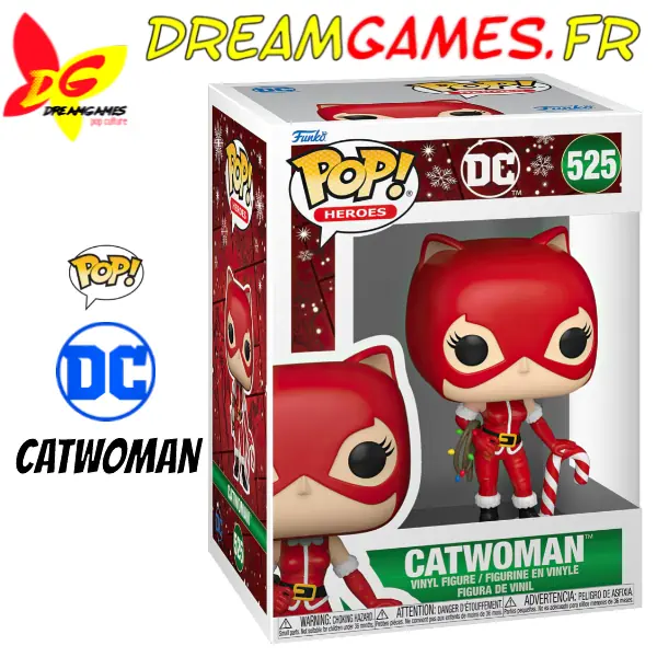Figurine Funko Pop Catwoman 525 Holiday '24 - Image 4
