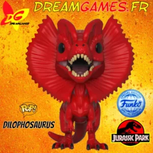 Figurine Funko Pop Dilophosaurus Special Edition de Jurassic Park.