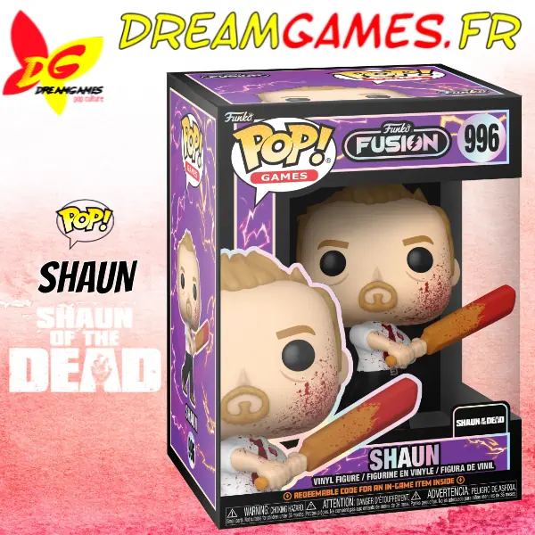 Funko Pop Shaun 996 Shaun of the Dead Funko Fusion - Image 2