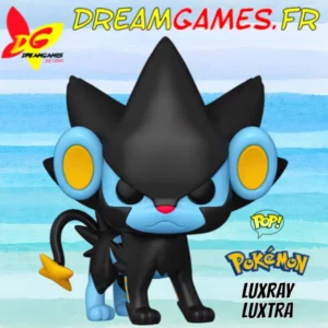 Funko Pop Luxray Luxtra 956 Pokémon est une figurine en vinyle représentant ce Pokémon emblématique avec des détails soignés.