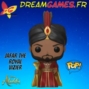 Funko Pop Jafar the Royal Vizier 542 Aladdin est une figurine en vinyle détaillée du célèbre personnage, parfaite pour les collectionneurs.