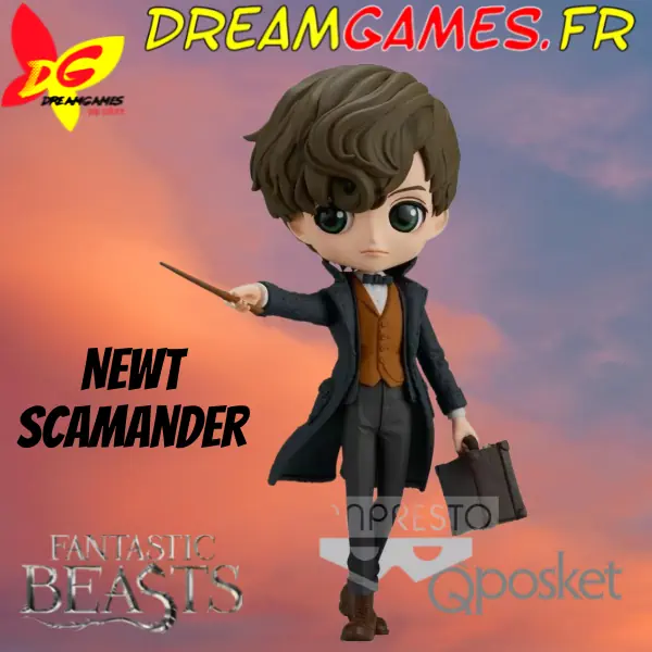 Figurine Q Posket Newt Scamander-II Fantastic Beasts 15 cm B
