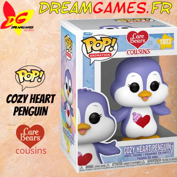 Funko Pop Cozy Heart penguin 1803 Care Bears Cousins - Image 2