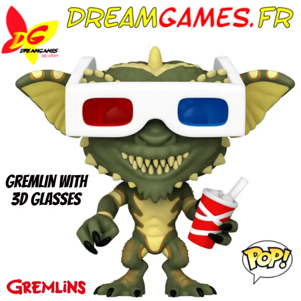 Figurine Funko Pop Gremlin with 3D Glasses 1147 Gremlins - Image 4