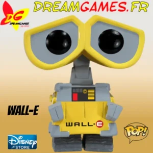 Figurine Funko Pop Wall-E 45, représentant le célèbre robot du film d'animation, idéal pour les collectionneurs et les fans de Disney.
