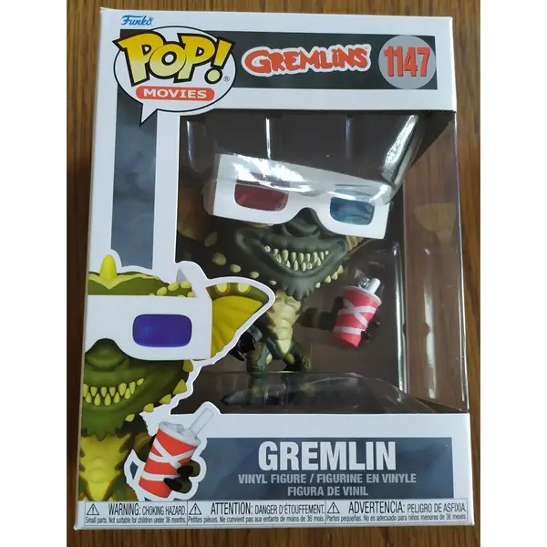Figurine Funko Pop Gremlin with 3D Glasses 1147 Gremlins - Image 5
