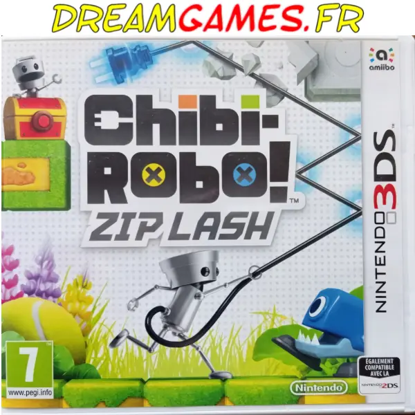 Photo réelle - Boîte Chibi-Robo! Zip Lash 3DS - Avant