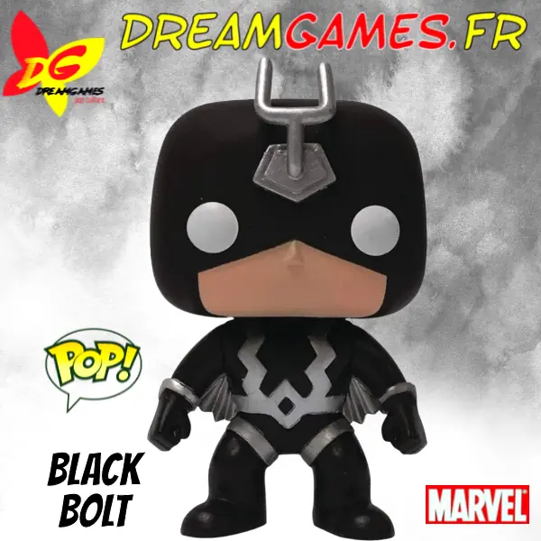 Figurine Funko Pop Black Bolt 191 Marvel