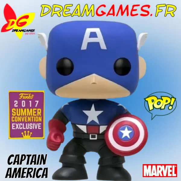 Funko Pop Captain America 06 Summer Convention 2017