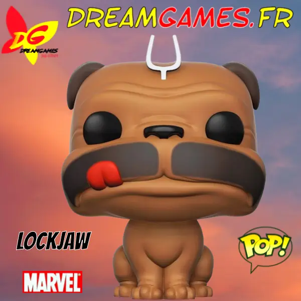 Figurine Funko Pop Lockjaw 257 Marvel