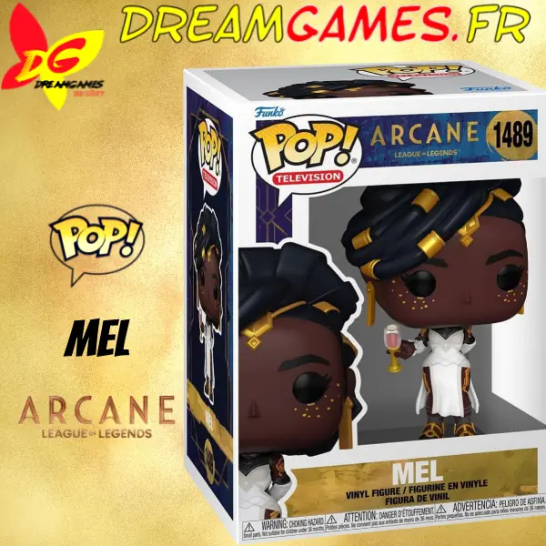 Figurine Funko Pop Mel 1489 Arcane League of Legends - Image 2