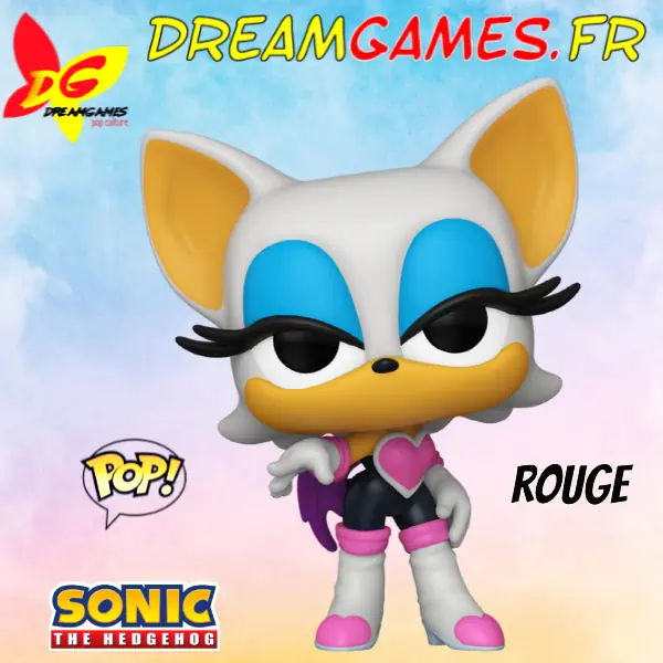 Figurine Funko Pop Rouge 1057 Sonic the Hedgehog