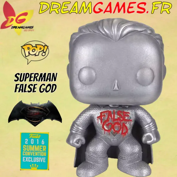 Figurine Funko Pop Superman False God 130 Convention 2016
