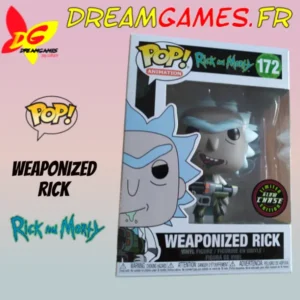 Weaponized Rick Glow Chase Pop #172 R&M | Neuf | DreamGames.fr