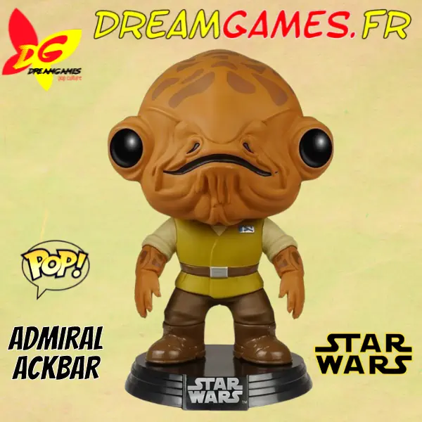 Figurine Funko Pop Admiral Ackbar 81 Star Wars