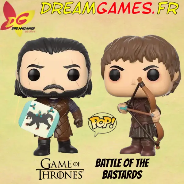 Funko Pop Battle of the Bastards 2 Pack Game of Thrones
