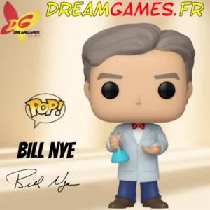 Funko Pop Bill Nye 29 (traces de colle sur la boîte). Neuf