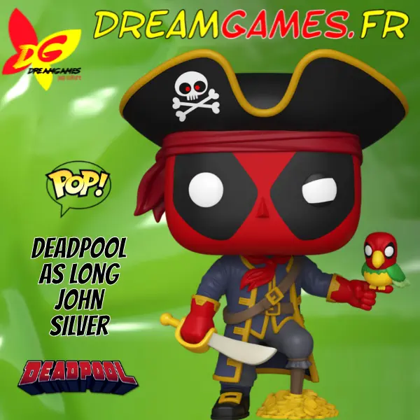 Figurine Funko Pop Deadpool as Long John Silver 1493