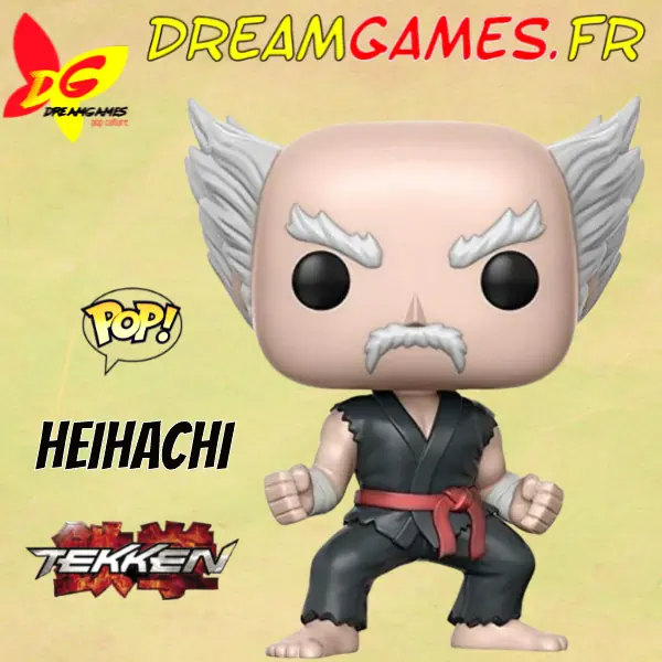 Figurine Funko Pop Heihachi 171 Tekken (coins boîte abîmés)