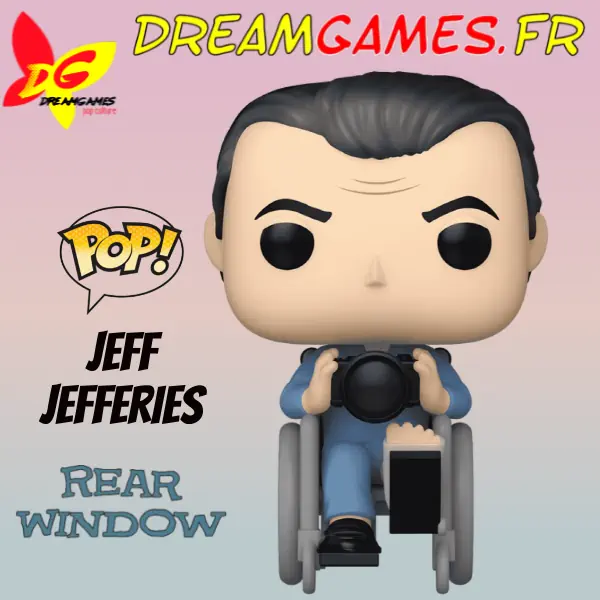 Figurine Funko Pop Jeff Jefferies 1787 Rear Window
