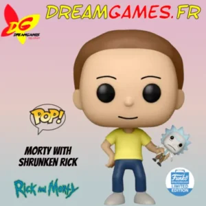 Funko Pop Morty with Shrunken Rick 958 | Neuf | DreamGames.fr
