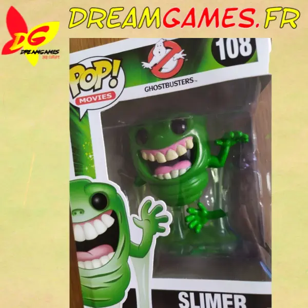 Funko Pop Slimer 108 Ghostbusters !!! Figurine abîmée !!!