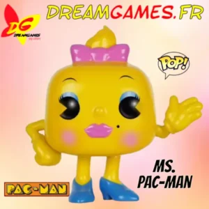 Funko Pop Ms. Pac-Man 82 | Rétro | Neuf | DreamGames.fr