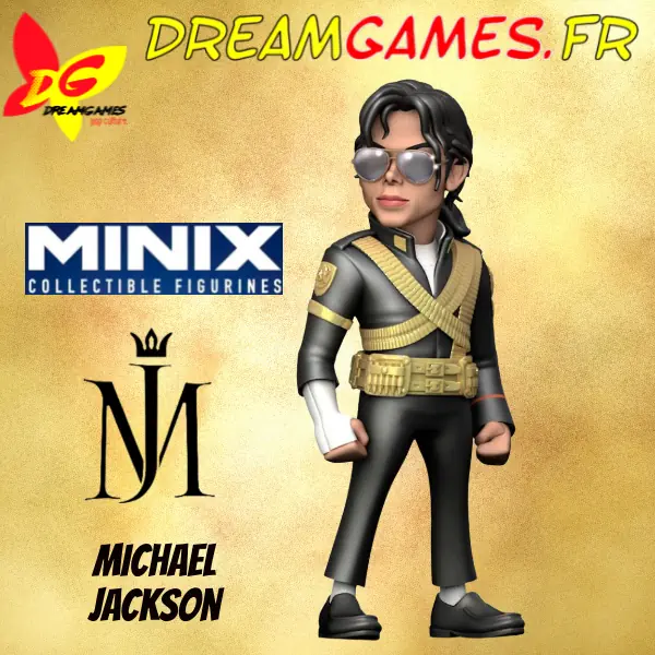 Figurine Minix Michael Jackson 10 K Dangerous 12 cm