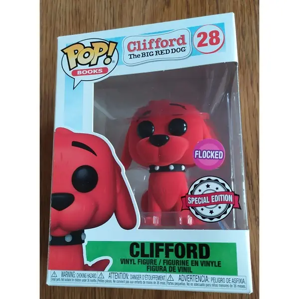 Funko Pop Clifford The Big Red Dog 28 Flocked Sp Edition - Image 3