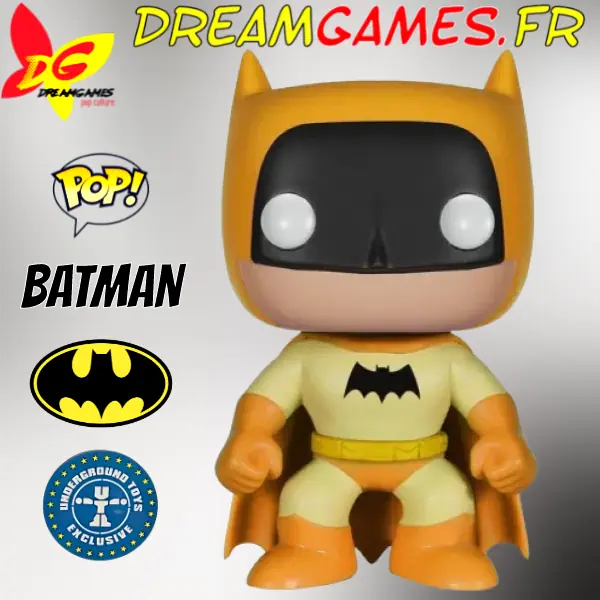 Funko Pop Batman 01 Yellow Suit Underground Toys Exclusive