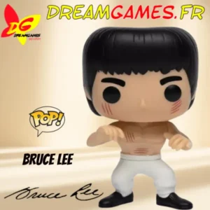 Funko Pop Bruce Lee 218 (Boîte Abîmée) | White Pants