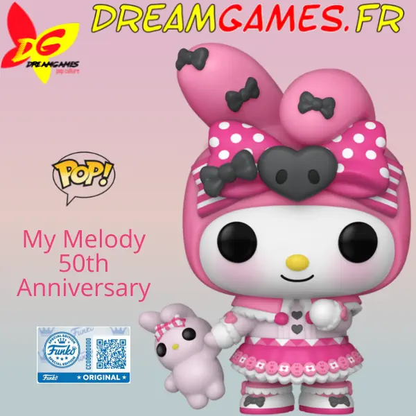 Funko Pop My Melody 114 Special Edition 50e Anniversaire