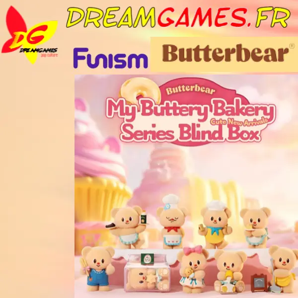 Figurine Butterbear Buttery Bakery Blind Box Funism